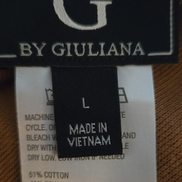 G by Giuliana Brown Floral Leopard Cardigan - Picture 4 of 5